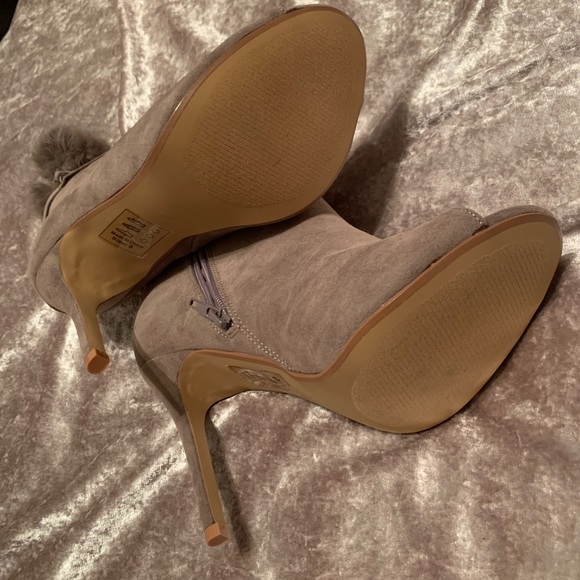 Open Toe Bootie Boots - Picture 15 of 16